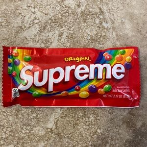Supreme skittles collab